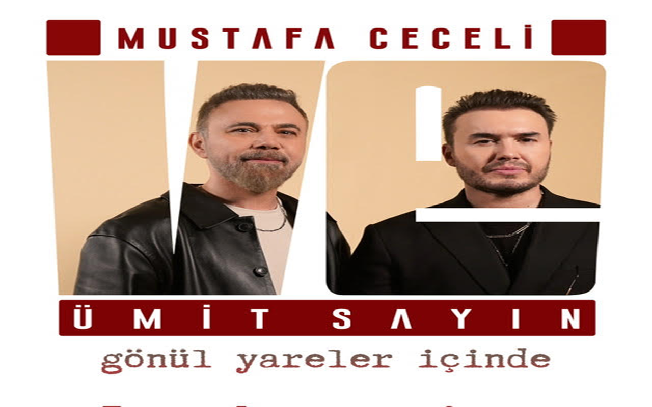 Ümit Sayın ve Mustafa Ceceli’den Güçlü Düet:   “Gönül Yareler İçinde”